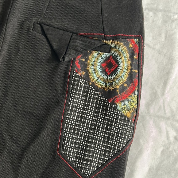 Aventures des Toiles black pencil skirt - Picture 5 of 6